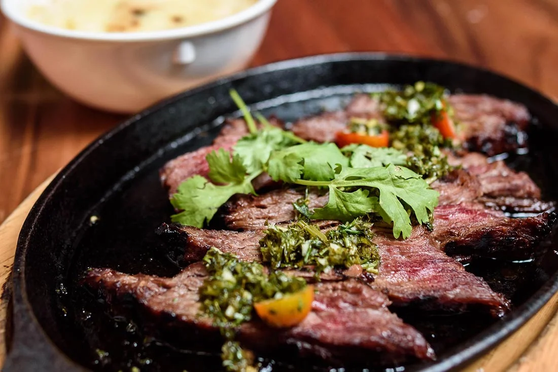 Vacío de res a la parrilla